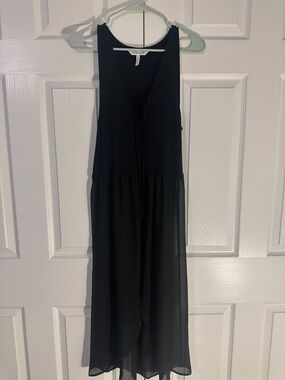 BCBGeneration Black High-Low Maxi Dress